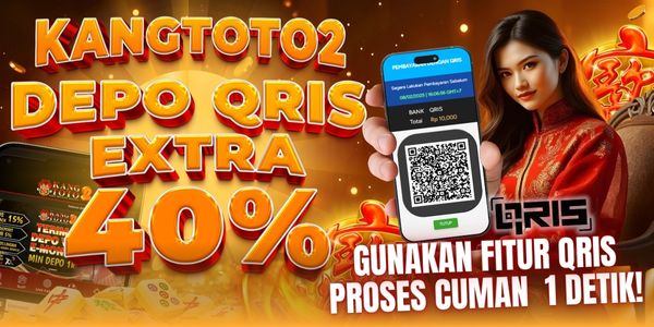 PAKAI QRIS BONUS 40%